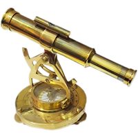 Ressentez les objets lointains plus près avec les jumelles de qualité supérieure télescope et boussole en laiton