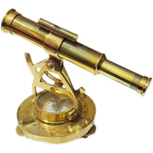 Sienta los objetos distantes más cerca con telescopio de latón y binoculares Premium de brújula - Product Image 5