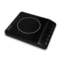 Vente directe d'usine 1 plaque chauffante Indection Table de cuisson Portable Commercial brûleur unique cuisinière à Induction électrique cuisinière