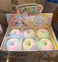 Jouet Squishy Donut Croustillant en Promotion – Patte de Chat Macaron & Chocolat Croustillant – Jouet Anti-Stress à Presser