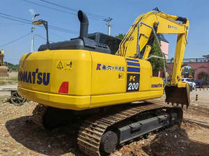รถขุดมือสอง Komatsu PC200-8เครื่องจักรก่อสร้างขนาด20ตัน PC200-7 PC200-6 PC200รถขุดมือสอง - Product Image 4