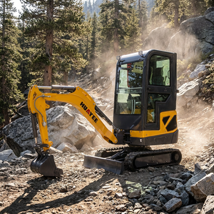 Mini Excavadora de 1.8 Toneladas con Bajo Consumo de Combustible, Certificación EPA y CE, Excavadora Hidráulica Pequeña para Construcción, Paisajismo y Agricultura - Product Image 1