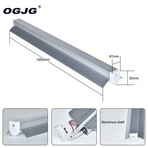 Luminaire linéaire LED à réflecteur en aluminium 10W 20W 30W <span class=keywords><strong>40W</strong></span> 0,6m 1,2m 1,5m pour éclairage intérieur de supermarché - Product Image 5