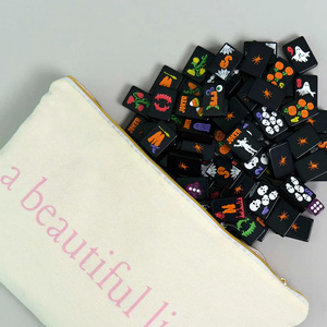 Luxury Halloween Themed American Mahjong Tiles Set 160 Piece 2 Layer Acrylic Engraved <strong>Hocus</strong> <strong>Pocus</strong> Design Casino Gambling <strong>Game</strong> - Product Image 2