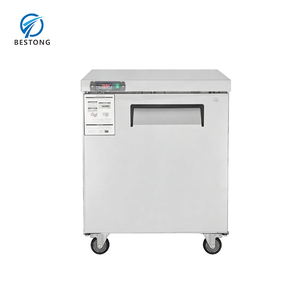 Refrigerador comercial de mostrador de una sola temperatura con termostato digital, enfriamiento ajustable, apagado automático y ruedas para delicatessen y cafetería - Product Image 2