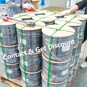 <span class=keywords><strong>Cable</strong></span> de caída de fibra FTTH aéreo autosuficiente modo único 2 4 8 12 16 24 48 96 núcleo no blindado figura 8 <span class=keywords><strong>Cable</strong></span> de fibra óptica GYTC8Y - Product Image 5