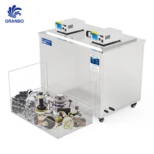 Granbo 360l 3600W Industrial Ultrasonic Cleaning Machine OEM Machine Ultrasonic For Auto Parts Oil And Dirt Removal