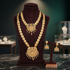 Wholesale 14K 18K 24K Gold Filled Traditional & Wedding <b>Long</b> Combo Jewelry Set, Forming Combo <b>Necklaces</b> Set, Fashion Jewelry Set - Product Image 5