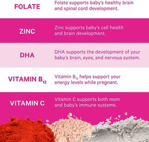 วิตามินแคปซูลสำหรับคุณแม่ตั้งครรภ์ OEM/ODM บำรุงด้วยสารอาหารอ่อนโยน สำหรับคุณแม่ที่ตั้งครรภ์  วีแกน รสผลไม้ธรรมชาติ อาหารเสริม - Product Image 4
