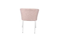 Fauteuil de jardin moderne pour l'extérieur, résistant aux intempéries, en métal, avec coussin moelleux