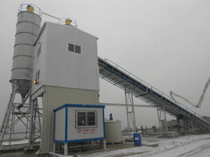 Nouvelle station de mélange de béton 60 90cbm/hr centrale de mélange de béton Mini usine de mélange de ciment - Product Image 5