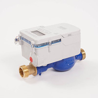 Medidor de Agua Fría Prepago con Válvula de Tarjeta IC DN15 de Montaje Horizontal, Medición Precisa