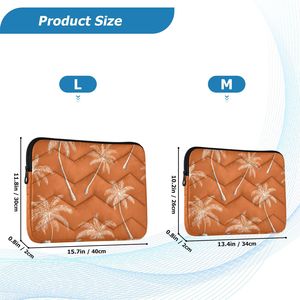 Ventes en gros d'étuis de protection pour <span class=keywords><strong>ordinateur</strong></span> <span class=keywords><strong>portable</strong></span>, <span class=keywords><strong>accessoires</strong></span> pour <span class=keywords><strong>ordinateur</strong></span> <span class=keywords><strong>portable</strong></span>, motif tropical orange personnalisé, grille, housse pour <span class=keywords><strong>ordinateur</strong></span> <span class=keywords><strong>portable</strong></span> - Product Image 6