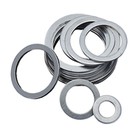 Rondelles plates en alliage d'aluminium 1060 résistantes aux hautes températures, joints d'étanchéité, rondelles surdimensionnées pour usage thermique M4 à M65