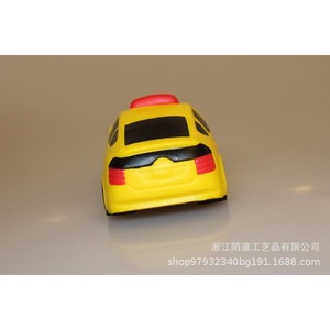 Pu Foam Taxi <b>Car</b> Stress Relief Toy Cartoon Plastic Durable <b>Table</b> Decoration Accessory - Product Image 4