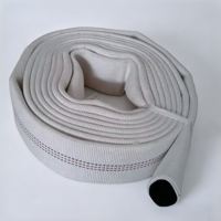 Tuyau d'incendie en PVC flexible et pliable, gainé, pour l'approvisionnement en eau d'incendie temporaire municipal et les configurations d'urgence
