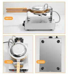 Профессиональная новая вафельница для яичных вафель в гонконгском стиле из нержавеющей стали и электрическая/газовая гриль-плита для домашнего использования и торговых точек - Product Image 2