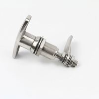 Lien-Compression Type T Poignée Serrure En Acier Inoxydable Quart De Tour Cam Armoires Électriques Industrielles Porte Loquet De Compression