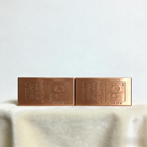 Maßgefertigte Hochwertige Metallkunst Massiver Kupferbarren Sammlerstück Dekorationsobjekt Premium Reinkupferbarren für DIY-Zubehör - Product Image 5