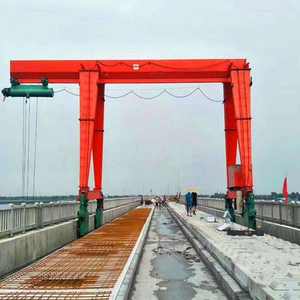 เครนโครงเหล็กคานเดี่ยวคุณภาพสูง ราคาประหยัด พร้อมเครื่องยนต์และลูกปืน ความสูงในการยกเหมาะสำหรับโรงงาน ประสิทธิภาพสูง คุ้มค่า - Product Image 2