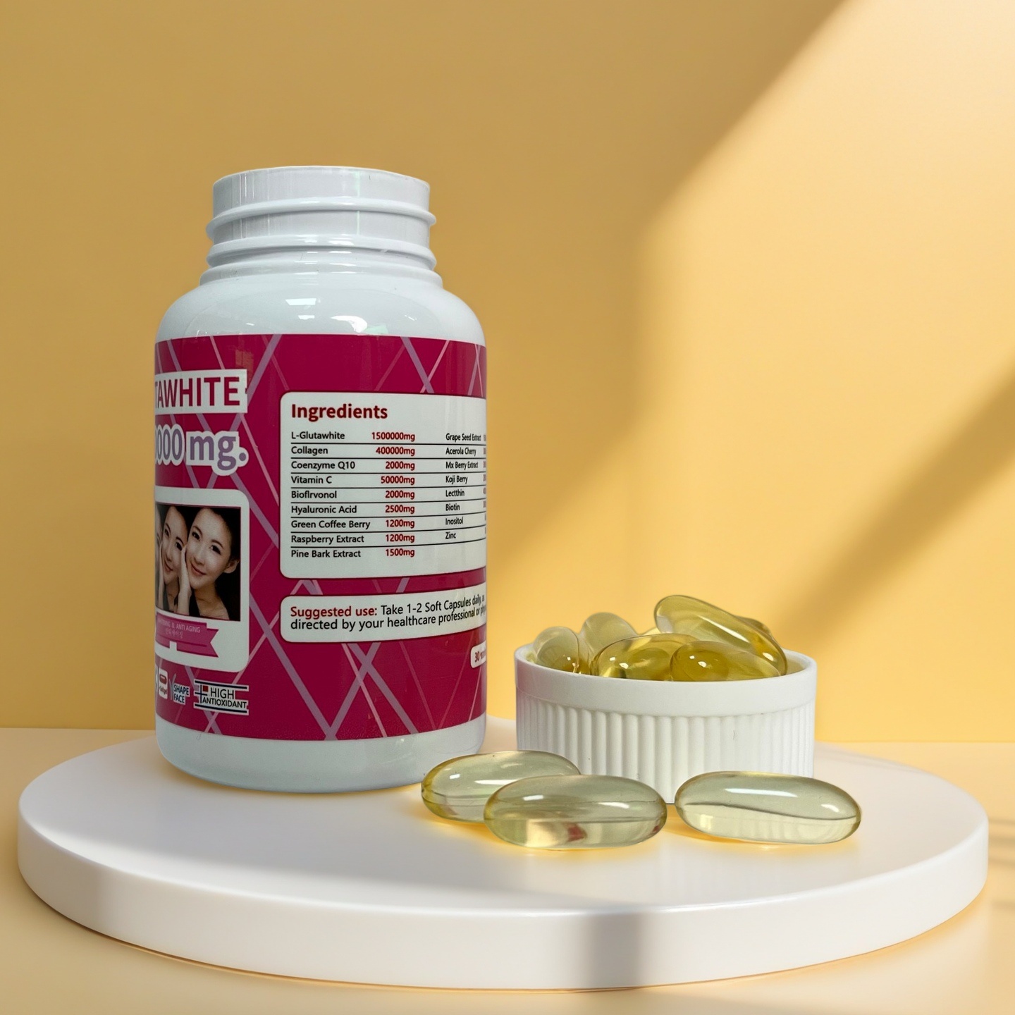 glutathione 2500 mg 304 Glutathione Stock Photos