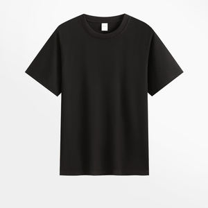 T-shirt de luxe en coton épais de haute qualité pour homme, t-shirt uni vierge, t-shirt personnalisé, t-shirt oversize brodé - Product Image 2