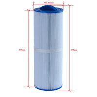 Cartouche filtrante Hfilters pour spas PWW50L 4CH-949 FC-0172, pour spas, débit de 100 GPD, pièce de rechange