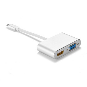 Convertidor USB C a HDMI 4K y USB C a VGA, Adaptador Gráfico de <span class=keywords><strong>Video</strong></span> Externo AV - Product Image 3