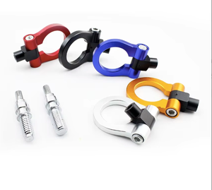 <span class=keywords><strong>Attelage</strong></span> de remorque universel pour modification extérieure de voiture, crochet de remorquage rond de style japonais et européen - Product Image 3