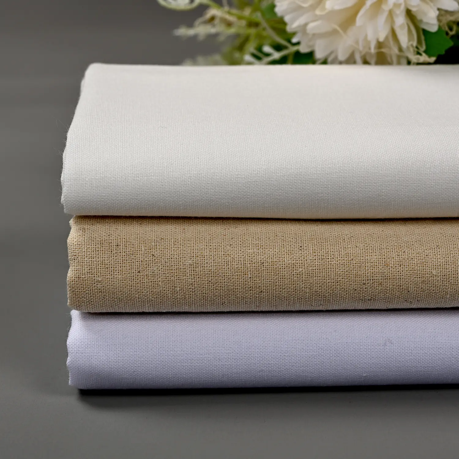 20*20 60*60 cotton cloth lining fabric textile muslin fabric rolls