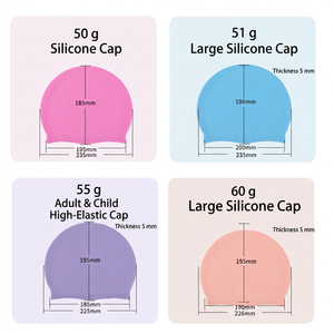 <span class=keywords><strong>Bonnet</strong></span> <span class=keywords><strong>de</strong></span> <span class=keywords><strong>bain</strong></span> en silicone imperméable et élastique pour adultes, avec logo personnalisé imprimé, protection des oreilles pour l'entraînement en piscine - Product Image 5