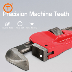 Universal 10 14 18 24 36 48 <strong>Inch</strong> Stainless Steel Adjustable Water Spanner American Type plumber <strong>Pipe</strong> <strong>Wrench</strong> - Product Image 2