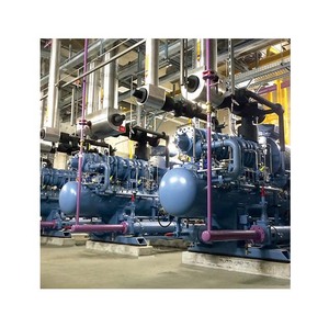 Organic Korean Stepless Envío gratis Máquina certificada industrial Unidad de compresor de tornillo de dos etapas de tipo abierto - Product Image 1