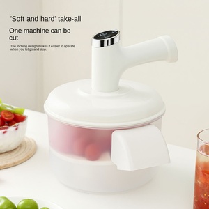 Éplucheur de fruits et <span class=keywords><strong>légumes</strong></span> électrique <span class=keywords><strong>automatique</strong></span> pour la maison et batteur à œufs deux-en-un en acier inoxydable - Product Image 4