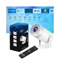 Projecteur 3D à courte focale pour cinéma maison en plein air, Mg50 ATV OS 12, Android intelligent, Bluetooth, Wi-Fi, vidéo portable, hologramme 4K, mini projecteur
