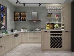 ตู้ไม้อัดหรูหรา เฟอร์นิเจอร์ร้านอาหารสั่งทำ ตู้โชว์ ตู้เก็บของ  รักษ์โลก กันน้ำ ทันสมัย ผลิตในโรงงานจีน - Product Image 3