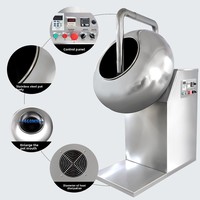 Équipement de revêtement de pilules en acier inoxydable, petite machine de glaçage au sucre, polissage de bonbons de qualité alimentaire