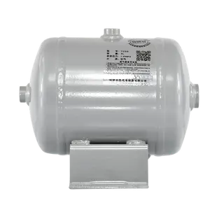 Customized 3 L/0.79 Gallon Horizontal Carbon Steel Air Reservoir Tank For Vacuum Pump Negative Pressure Station
