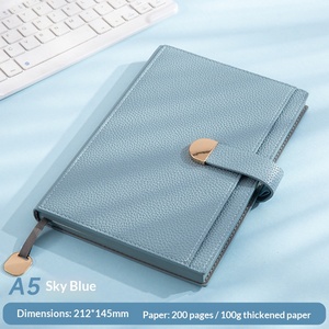 Agenda de Bolsillo Personalizada A5, Tapa Dura, Cuero Suave, Grabado, Letras Gruesas, Papelería de Oficina, Cuaderno al por Mayor - Product Image 4