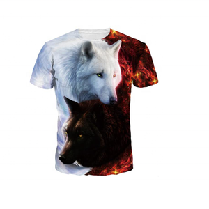 Fabricant OEM imprimé numérique T-shirt grande taille avec demi-manches disponible en stock au prix de gros - Product Image 1