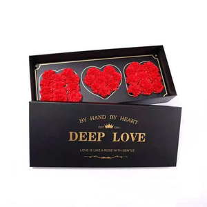 2022 Luxury Rose Flower Bouquet Packaging Mom Boxes I Love You Mothers Day Gifts Flower Gift Box