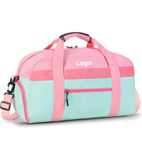 Sac de voyage tendance avec compartiment humide, poche pour trolley, compartiment à chaussures, idéal pour le sport et les cadeaux, en polyester, 20-35L