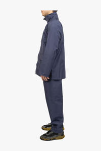 Combinaison de pluie imperméable légère à haute visibilité avec revêtement en PU, veste et pantalon avec bandes réfléchissantes pour la sécurité au travail et le camping - Product Image 3
