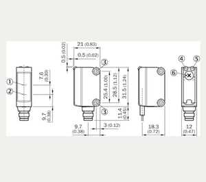 เซ็นเซอร์ตรวจจับวัตถุแบบโฟโตอิเล็กทริค S ICK รุ่น GTB6-P4212 1052442 แบรนด์ใหม่และของแท้ในสต็อก - Product Image 3