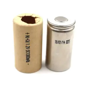 แบตเตอรี่เครื่องมือไฟฟ้าแบบชาร์จได้ <span class=keywords><strong>Ni</strong></span>-<span class=keywords><strong>Cd</strong></span> รุ่น <span class=keywords><strong>SC</strong></span> 1500mAh 1.2V - Product Image 1