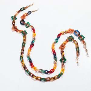 Cadena de Resina Geométrica de Moda al por Mayor, Cordón para Gafas, Cadena de Acrílico Colorida para Gafas de Sol, Accesorios para Mujer - Product Image 6