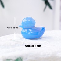 Figura de Pato de Cristal Natural Hecha a Mano, Cuarzo Grabado, Decoración del Hogar, Coleccionable, Regalo de Año Nuevo, Único y Elegante, Liktwind