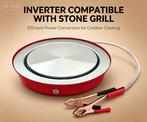 Estufa Eléctrica Portátil de Corriente Continua: Cocina Amor para Uso Fuera de la Red, Alimentada por Paneles Solares y Baterías de 12V - Product Image 3