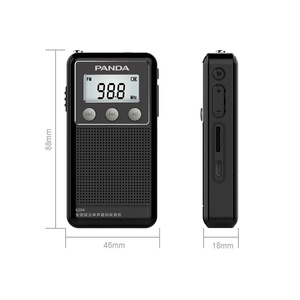 Mini Radio AM FM SW de 3 Bandas en Oferta, Compatible con Reproducción de MP3 y WMA desde Tarjeta SD, Radio de Bolsillo Compacta y Multifuncional - Product Image 1