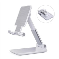 Support de tablette de bureau support de téléphone portable support de tablette réglable Table pliable support de bureau pour téléphone portable
